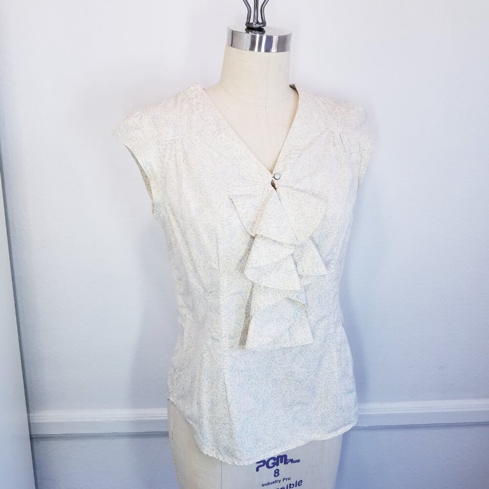 Marc by Marc Jacobs | Ruffle Short Sleeve Top‎ , size 8
